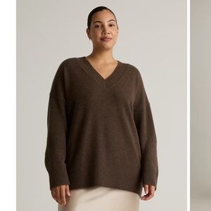 NWT Quince Oversized Cashmere Sweater